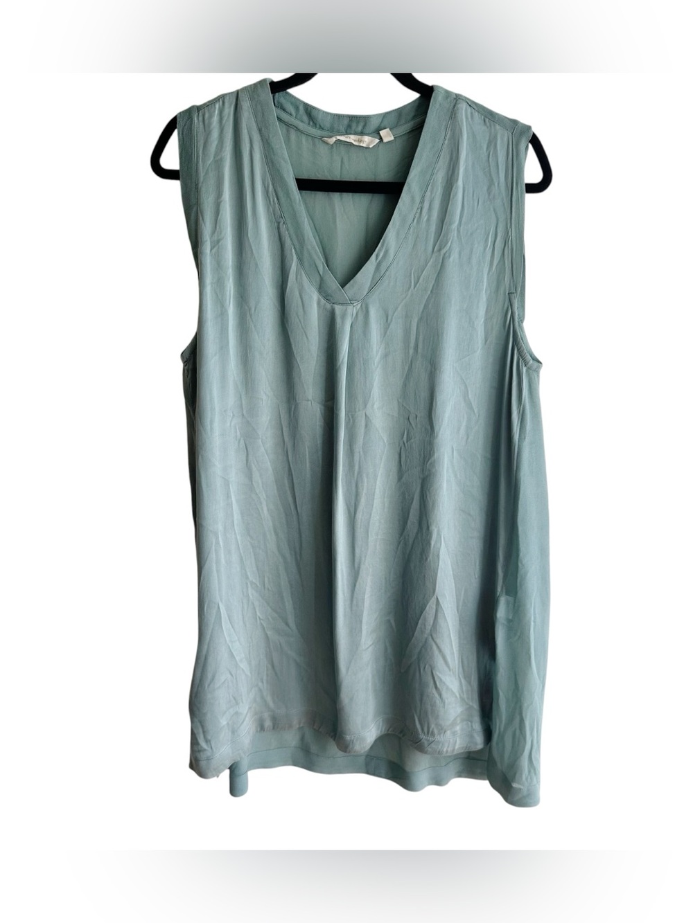 Soft Surroundings Silk Stretch Long Tank Top